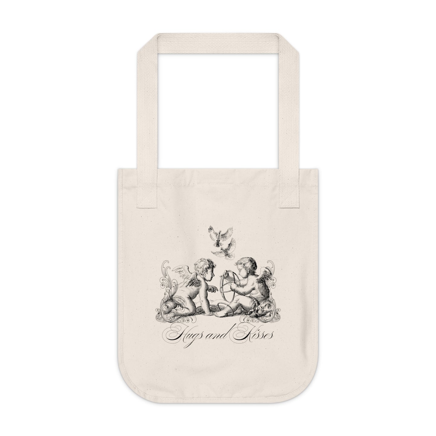 Hugs and Kisses Cherubs Tote