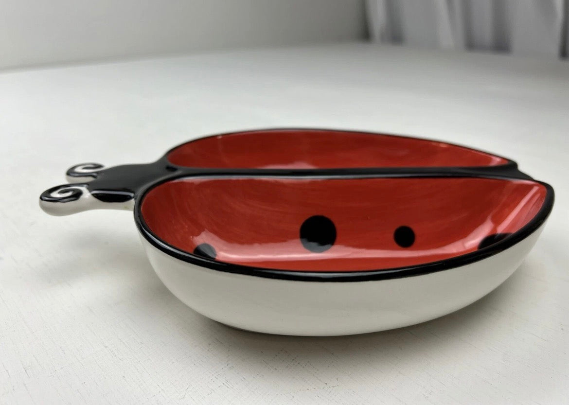 Ladybug dip bowl 🐞✨🌿