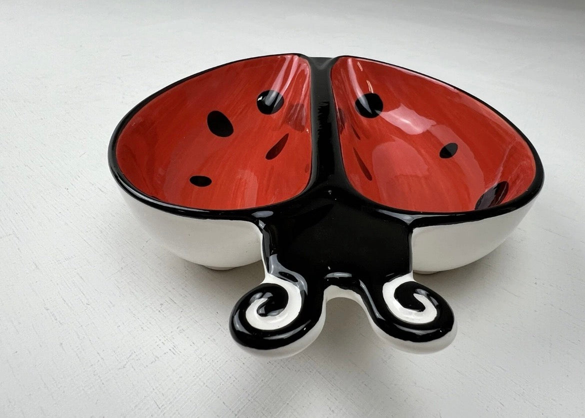 Ladybug dip bowl 🐞✨🌿