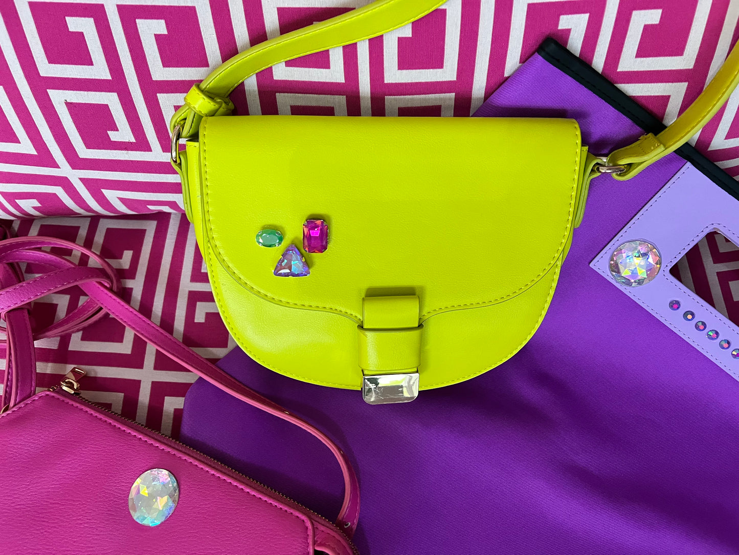 Citron Saddle Bag 🎾✨💖