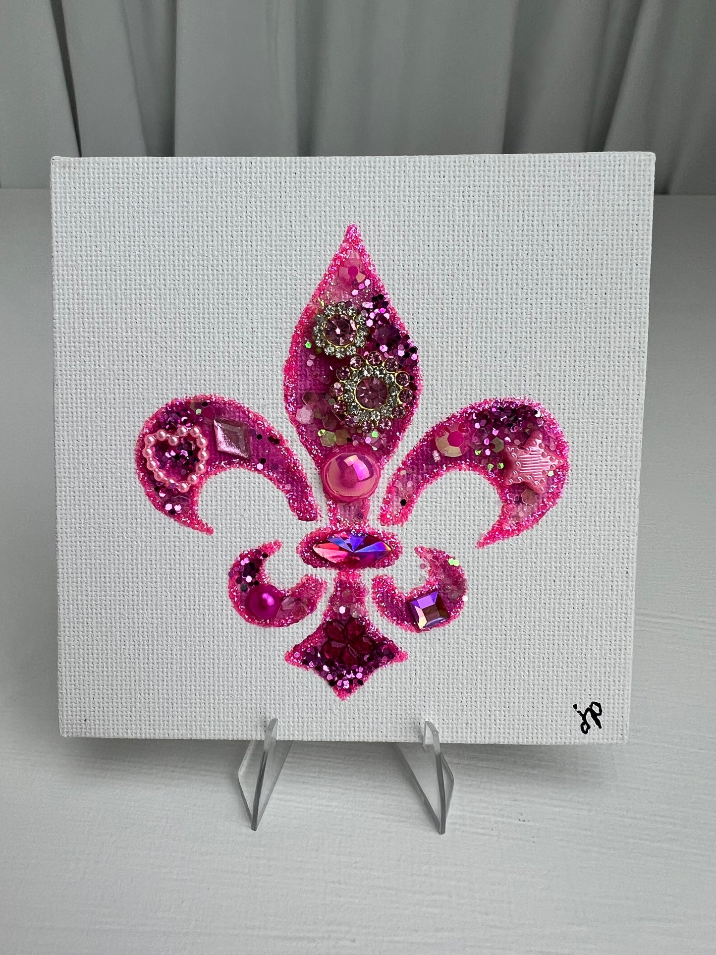 "Fleur-de-lis" - Pink Crush