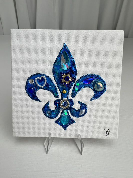 "Fleur-de-lis" - Bleu Moon